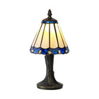 Luminosity Designs - Chamber Small Tiffany Table Lamp, 1 x E14 - Luminosity Designs Ltd