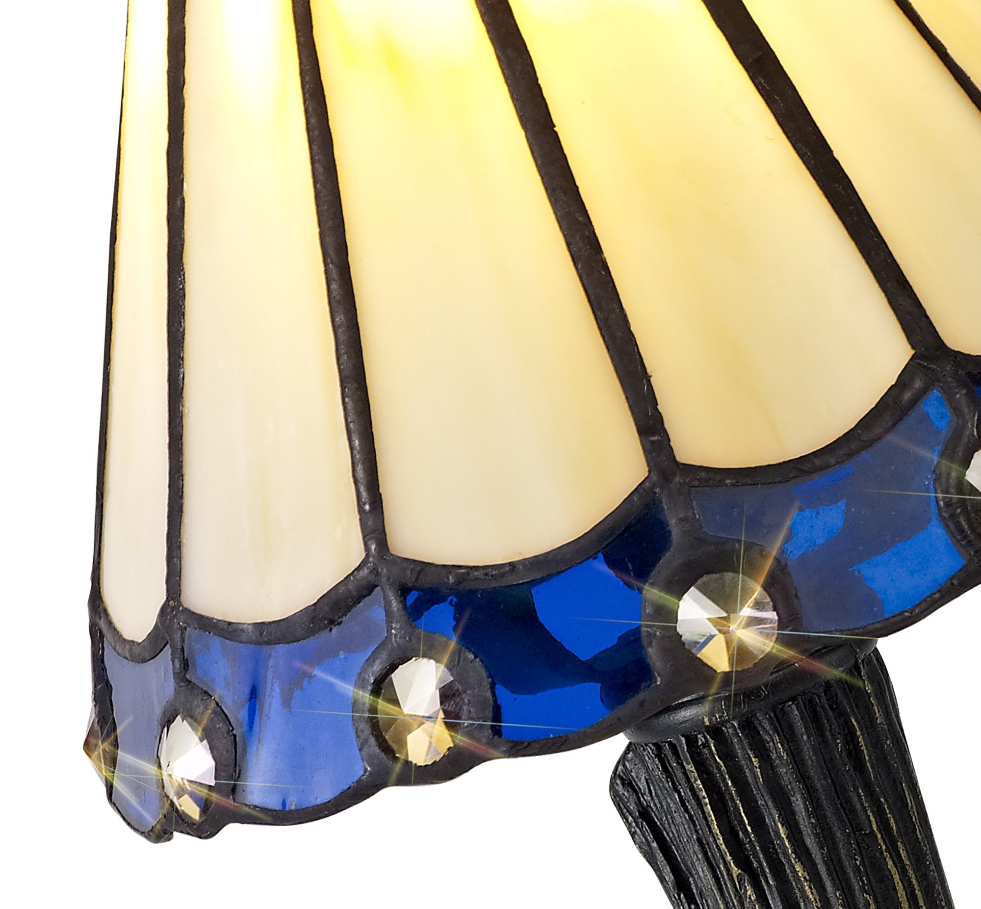 Luminosity Designs - Chamber Small Tiffany Table Lamp, 1 x E14 - Luminosity Designs Ltd