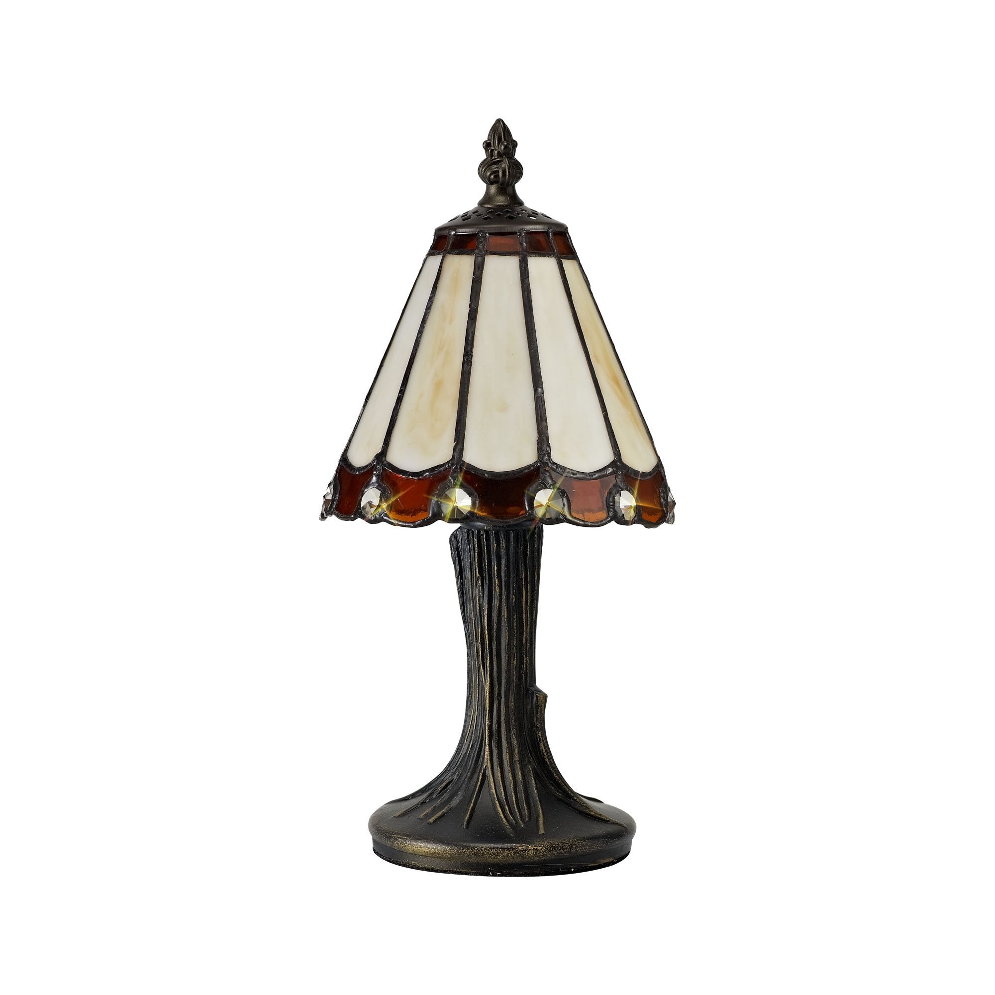Luminosity Designs - Chamber Small Tiffany Table Lamp, 1 x E14 - Luminosity Designs Ltd