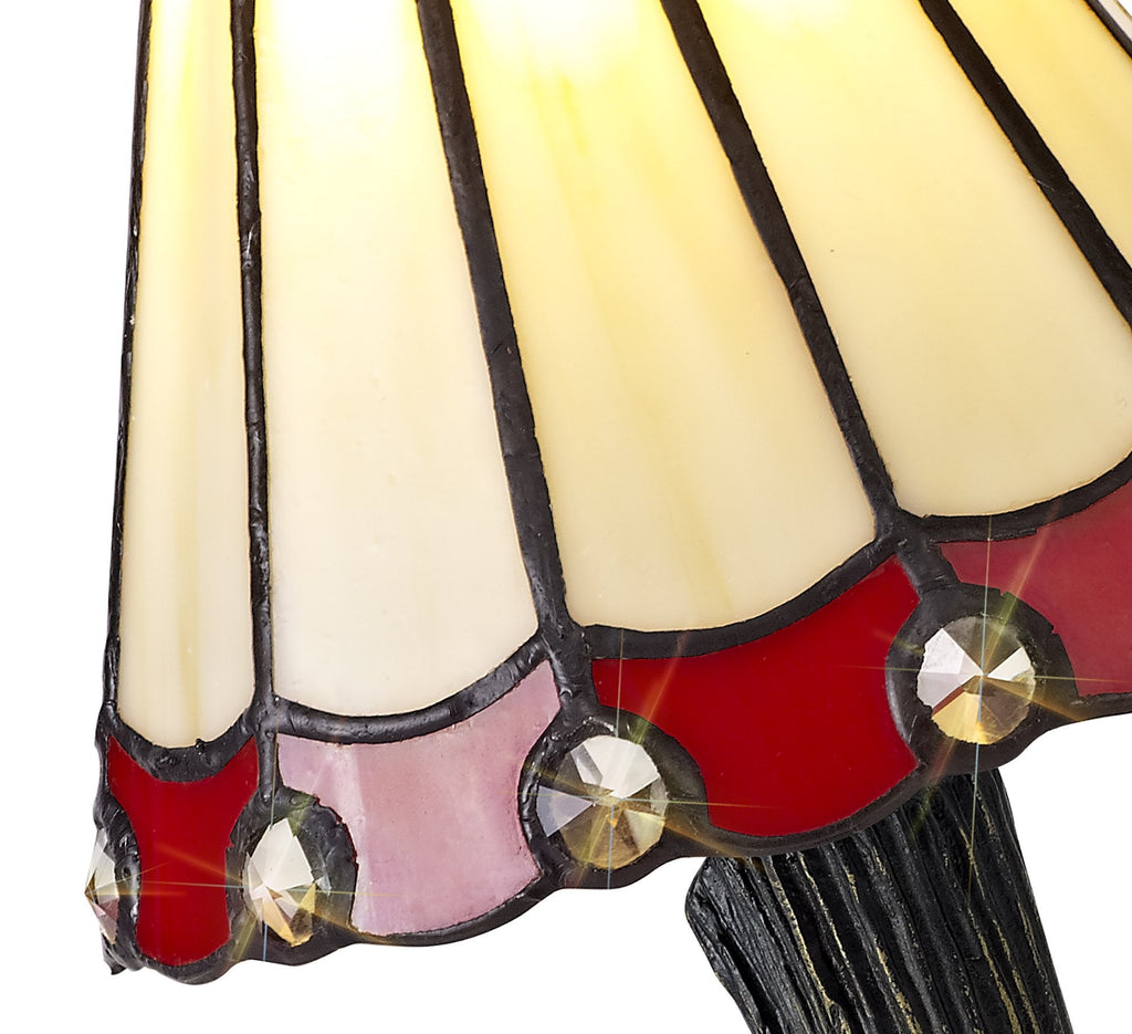 Luminosity Designs - Chamber Small Tiffany Table Lamp, 1 x E14 - Luminosity Designs Ltd