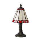 Luminosity Designs - Chamber Small Tiffany Table Lamp, 1 x E14 - Luminosity Designs Ltd