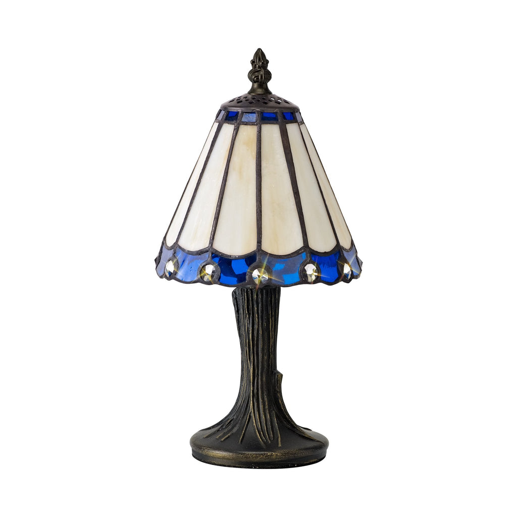 Luminosity Designs - Chamber Small Tiffany Table Lamp, 1 x E14 - Luminosity Designs Ltd