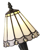 Luminosity Designs - Chamber Small Tiffany Table Lamp, 1 x E14 - Luminosity Designs Ltd