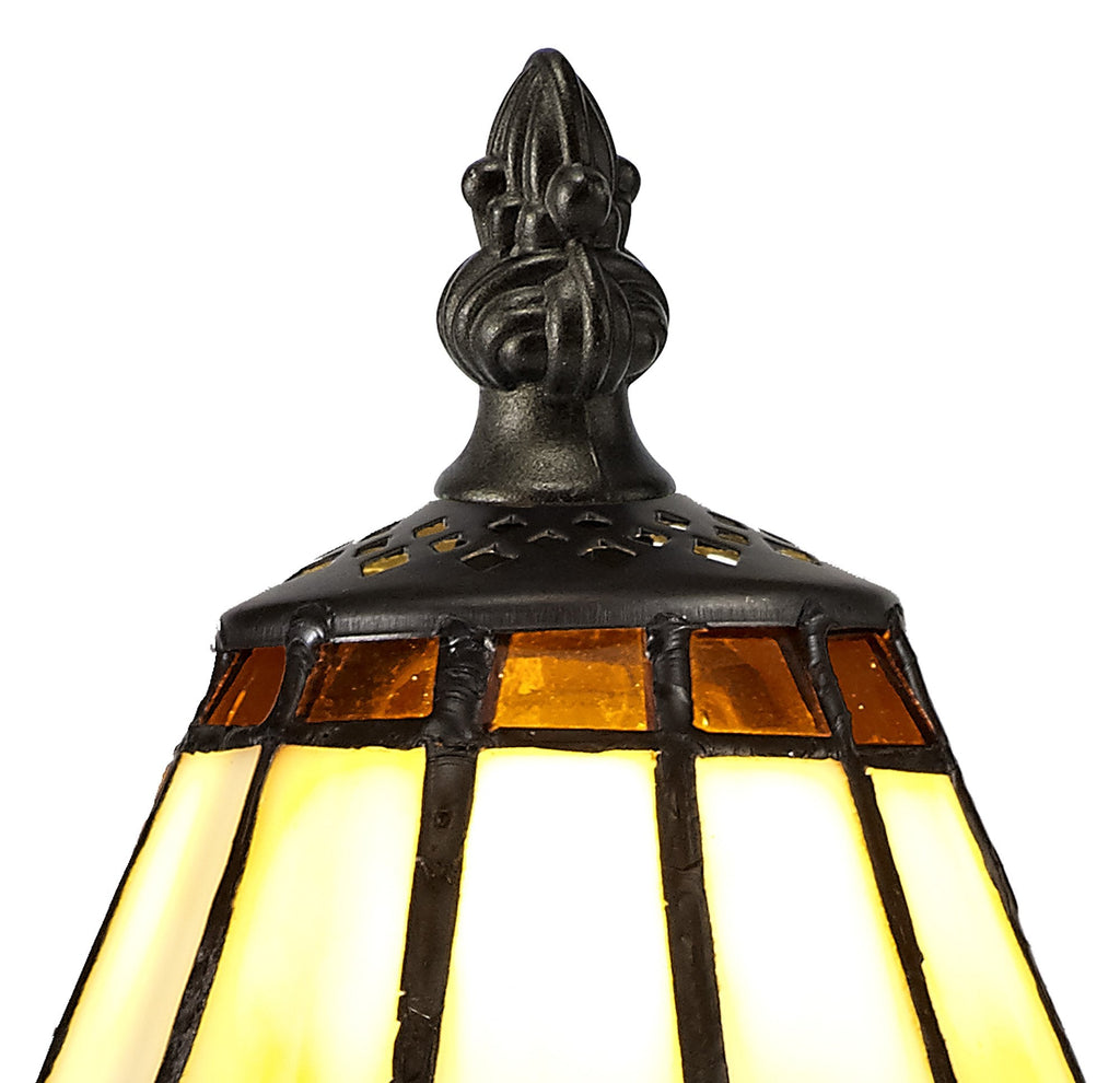 Luminosity Designs - Chamber Small Tiffany Table Lamp, 1 x E14 - Luminosity Designs Ltd