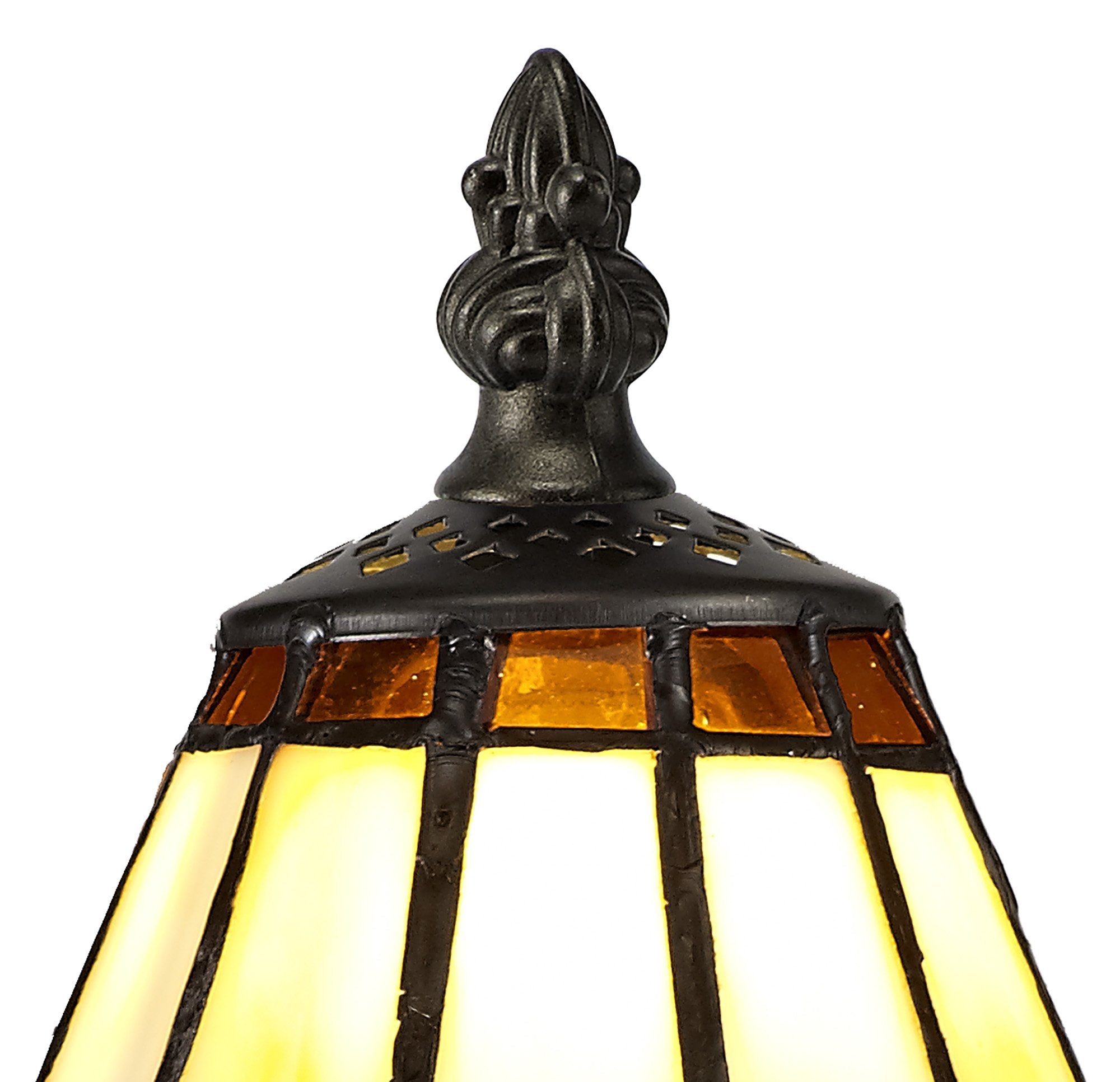 Luminosity Designs - Chamber Small Tiffany Table Lamp, 1 x E14 - Luminosity Designs Ltd
