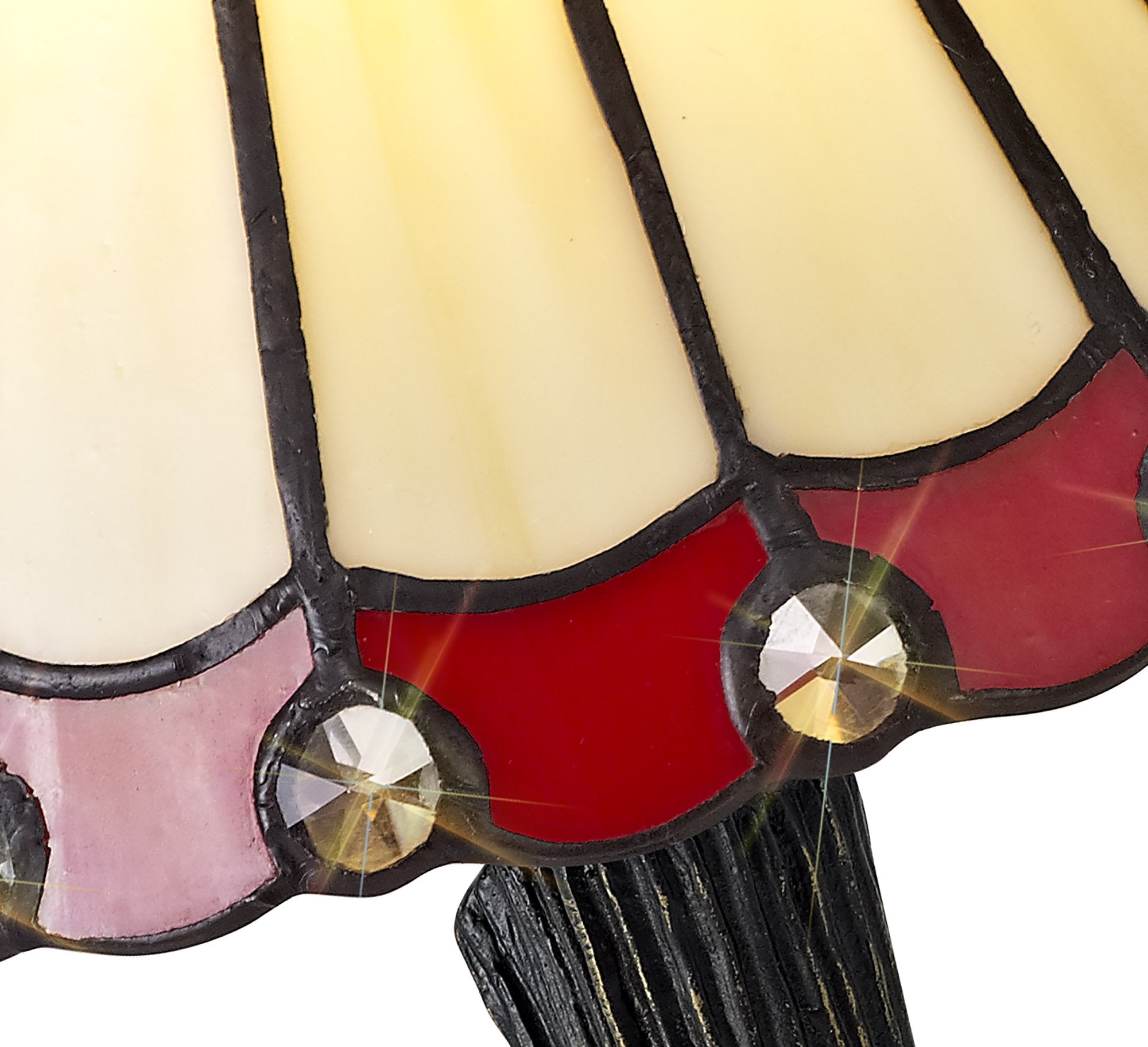 Luminosity Designs - Chamber Small Tiffany Table Lamp, 1 x E14 - Luminosity Designs Ltd