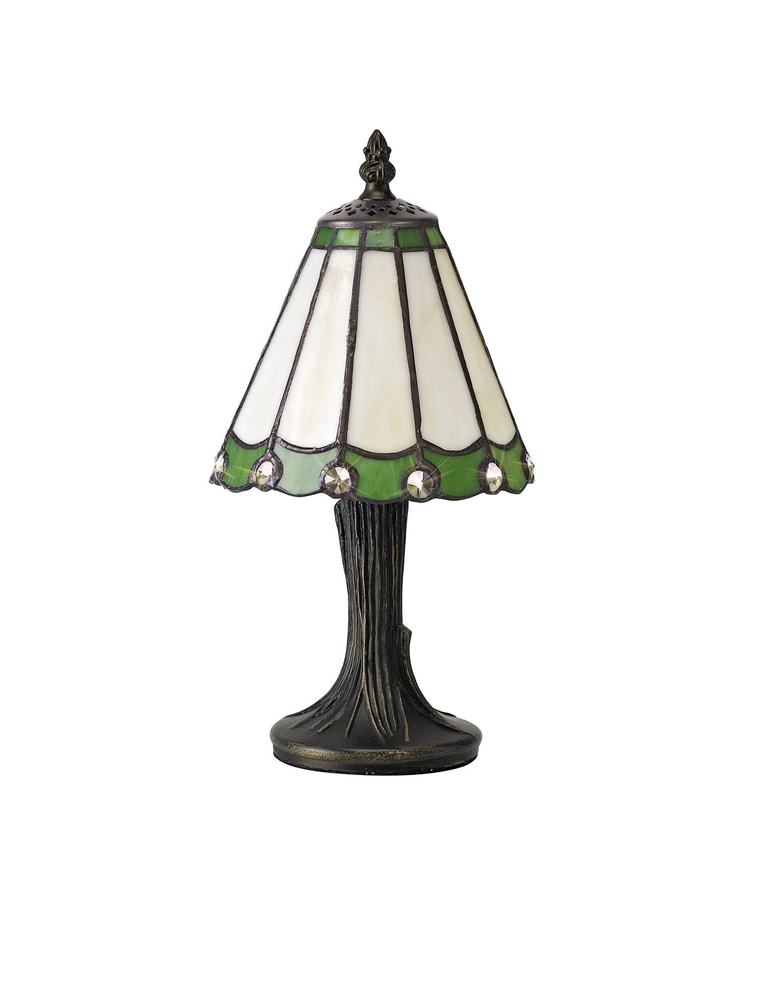Luminosity Designs - Chamber Small Tiffany Table Lamp, 1 x E14 - Luminosity Designs Ltd