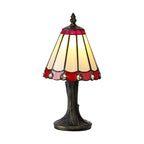 Luminosity Designs - Chamber Small Tiffany Table Lamp, 1 x E14 - Luminosity Designs Ltd