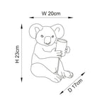 Luminosity Designs - Charlie The Koala Table Lamp - Luminosity Designs Ltd