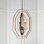 Luminosity Designs - Chicha Bronze Angular Pendant - Luminosity Designs Ltd