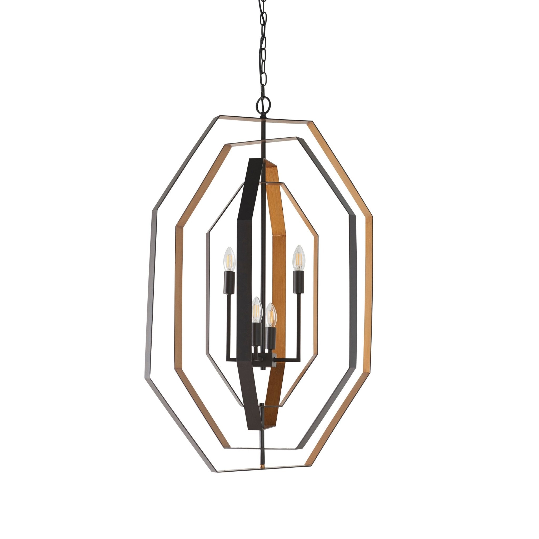 Luminosity Designs - Chicha Bronze Angular Pendant - Luminosity Designs Ltd