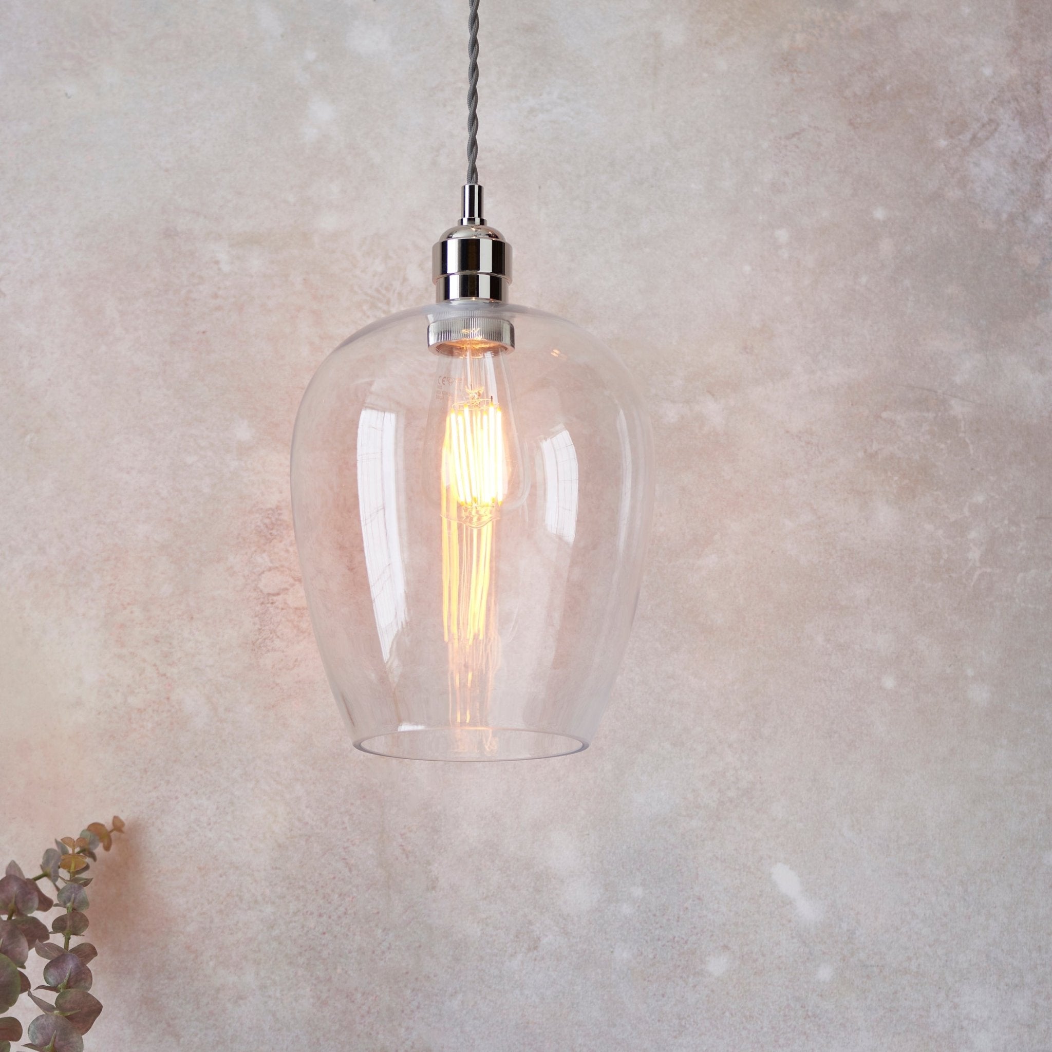 Luminosity Designs - Clarity Large Glass Pendant - Luminosity Designs Ltd