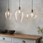 Luminosity Designs - Clarity Large Glass Pendant - Luminosity Designs Ltd