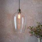 Luminosity Designs - Clarity Large Glass Pendant - Luminosity Designs Ltd