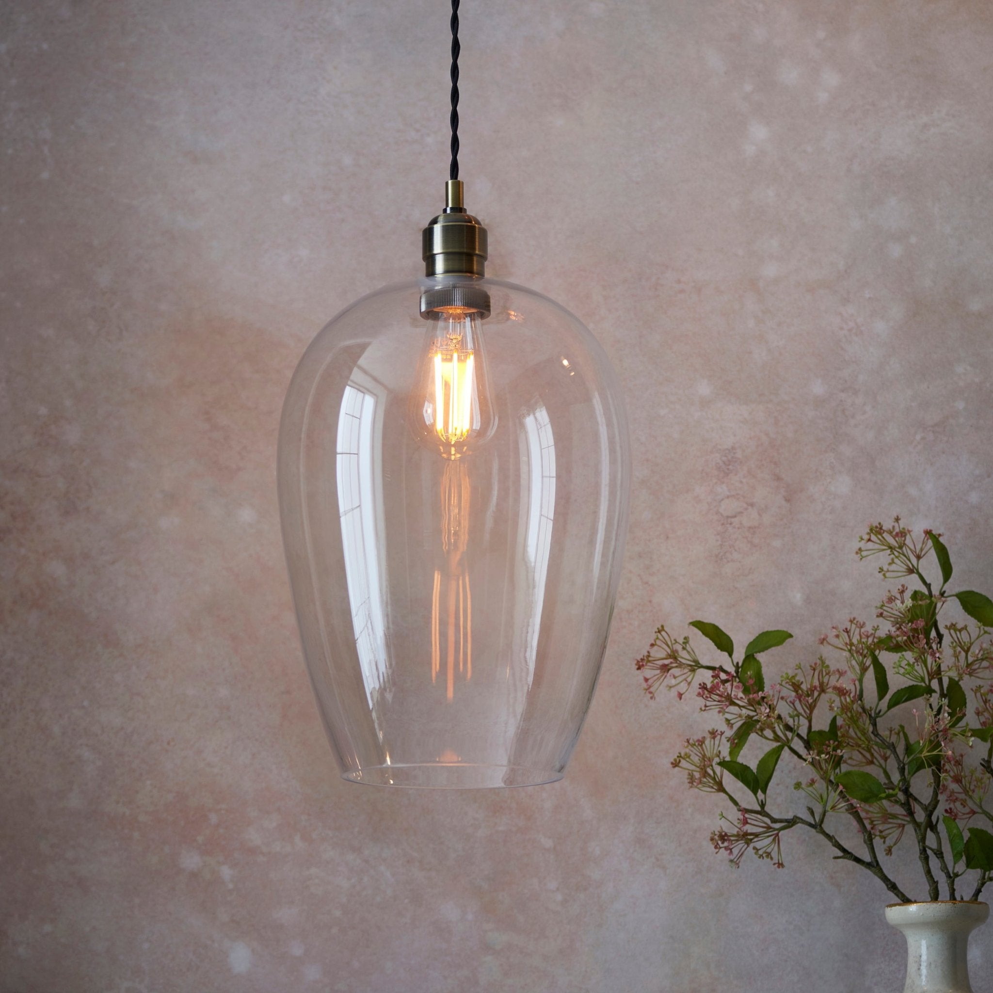 Luminosity Designs - Clarity Large Glass Pendant - Luminosity Designs Ltd