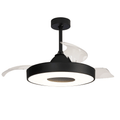 Mantra - Coin LED Dimmable Ceiling Light With Built - In Fan - Remote Control - Luminosity Designs Ltd