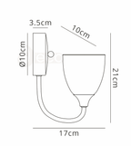 Deco - Cooper Wall Light - Luminosity Designs Ltd