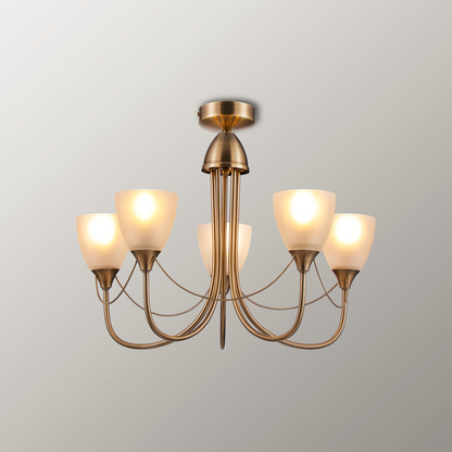 Cooper 5 Light Convertible Ceiling Pendant