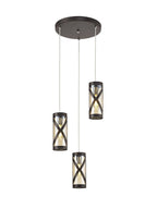 Luminosity Designs - Cottage 3 Light Multi Pendant - CUSTOMER RETURN, NEW ITEM , BOX OPENED - Luminosity Designs Ltd