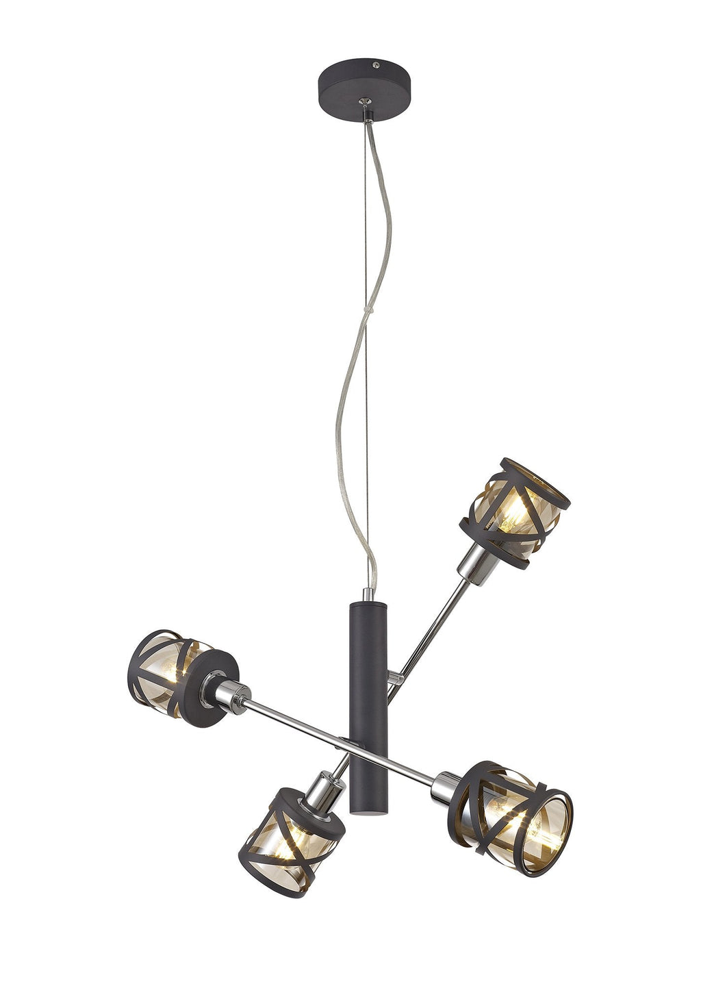 Luminosity Designs - Cottage Multi Arm Sputnik Pendant - Luminosity Designs Ltd