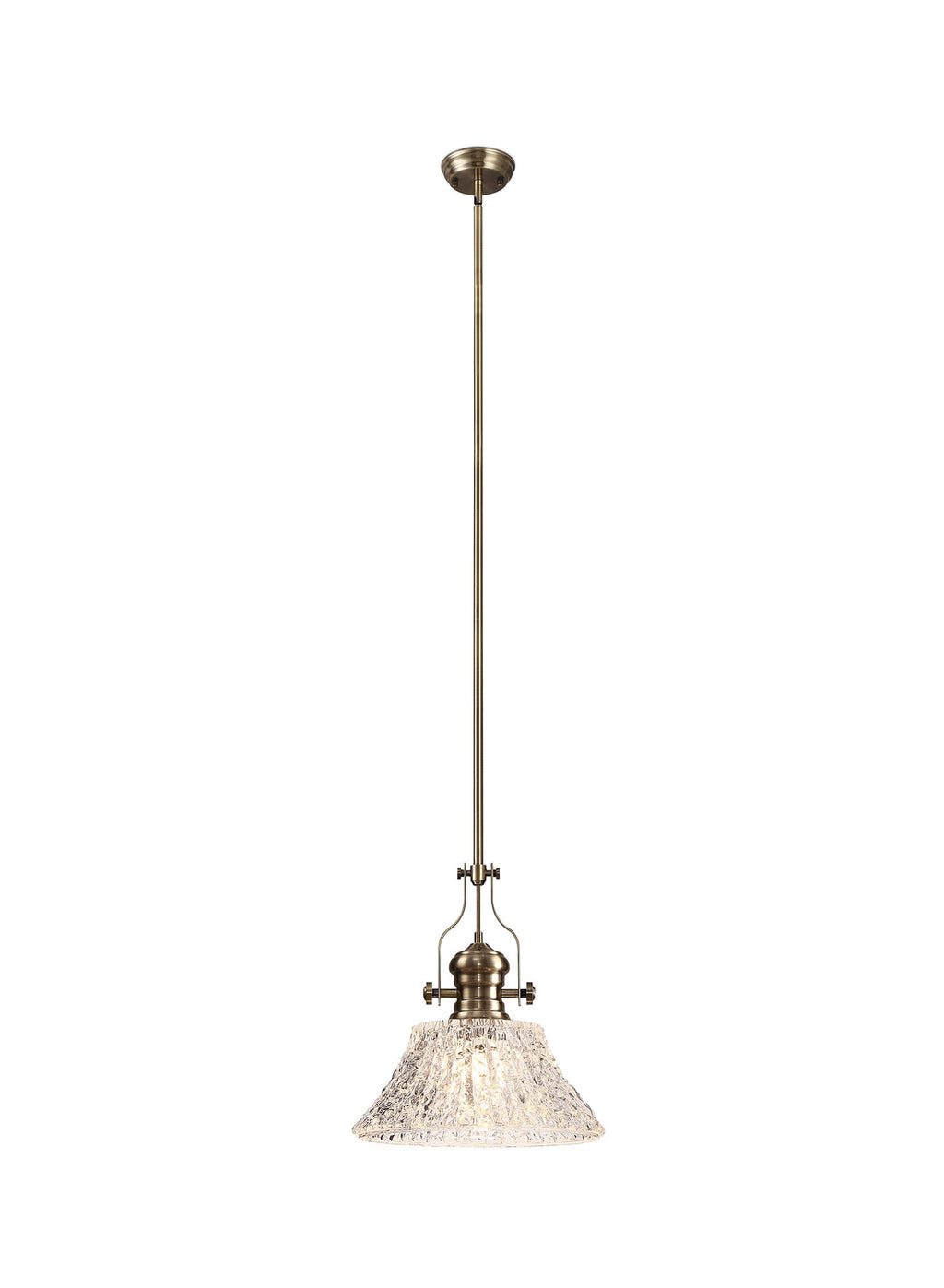 Luminosity Designs - Crackle Glass Lampshade - Luminosity Designs Ltd
