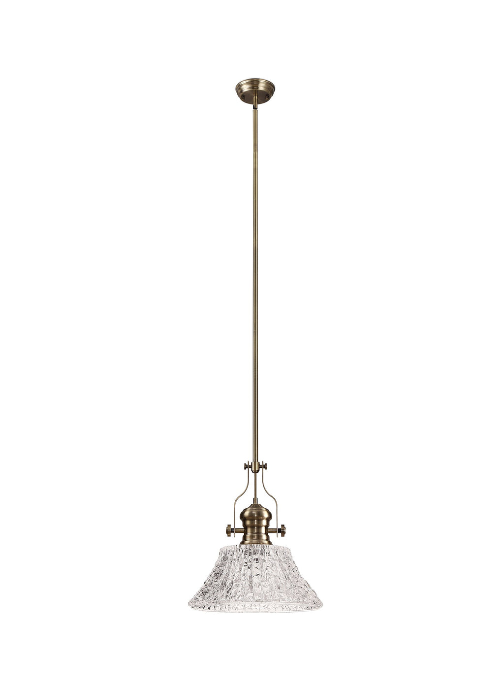 Luminosity Designs - Crackle Glass Lampshade - Luminosity Designs Ltd