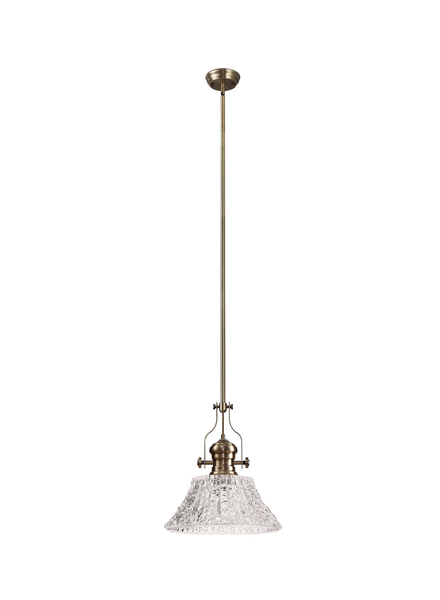 Luminosity Designs - Crackle Glass Lampshade - Luminosity Designs Ltd
