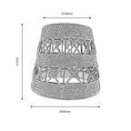 Oaks Lighting - Craco Pendant Shade - Luminosity Designs Ltd