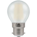 Crompton - Crompton 5w PEARL Warm White 2700k Dimmable LED Round Golfball Bulb, 40w Equivalent - Luminosity Designs Ltd