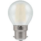 Crompton - Crompton 5w PEARL Warm White 2700k Dimmable LED Round Golfball Bulb, 40w Equivalent - Luminosity Designs Ltd
