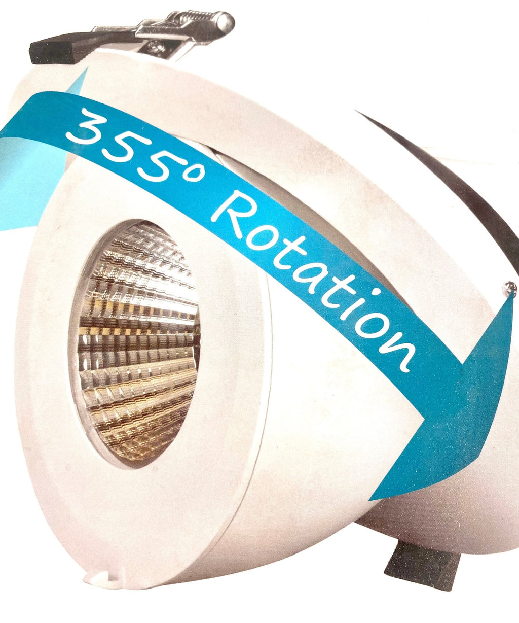 Crompton - Crompton Electra Commercial High Powered Recessed Scoop Light can 10406 - Luminosity Designs Ltd