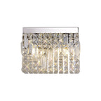 Luminosity Designs - Cruise Crystal 29x13cm Rectangular Small Wall Lamp, 2 Light E14 - Luminosity Designs Ltd