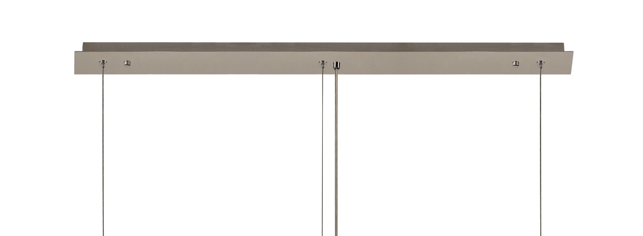 Luminosity Designs - Cruise Rectangular Pure Crystal 102x9cm Linear Pendant Chandelier, 5 Light E14 - Luminosity Designs Ltd