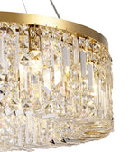 Luminosity Designs - Cruise Round 80cm Round Pendant Chandelier, 12 Light E14 - Luminosity Designs Ltd