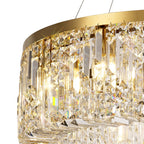 Luminosity Designs - Cruise Round 80cm Round Pendant Chandelier, 12 Light E14 - Luminosity Designs Ltd