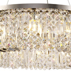 Luminosity Designs - Cruise Round 80cm Round Pendant Chandelier, 12 Light E14 - Luminosity Designs Ltd