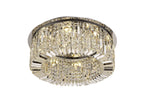 Luminosity Designs - Cruise Round Crystal 65cm Round Flush Chandelier, 8 Light E14 - Luminosity Designs Ltd
