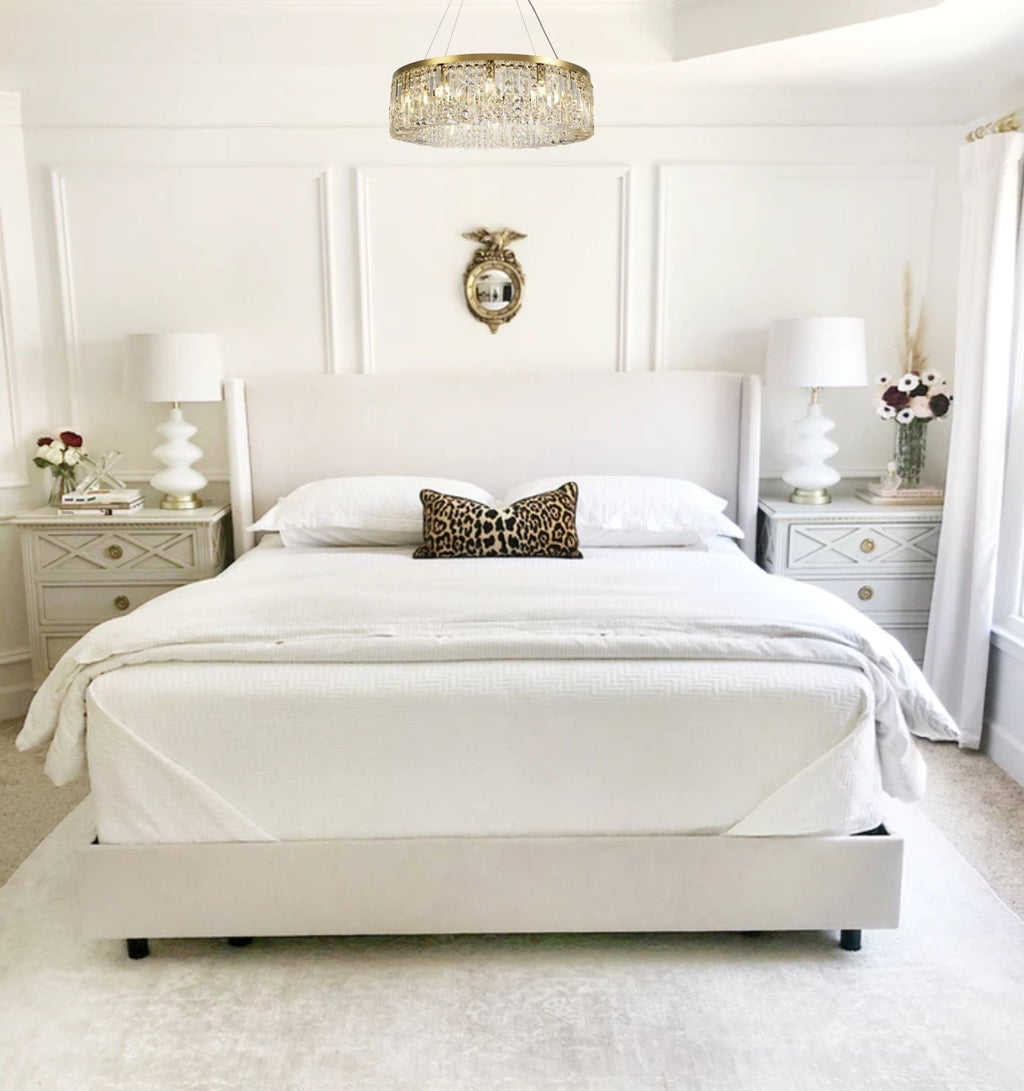 Luminosity Designs - Cruise Round Pendant 60cm Round Pendant Chandelier, 8 Light E14 - Luminosity Designs Ltd