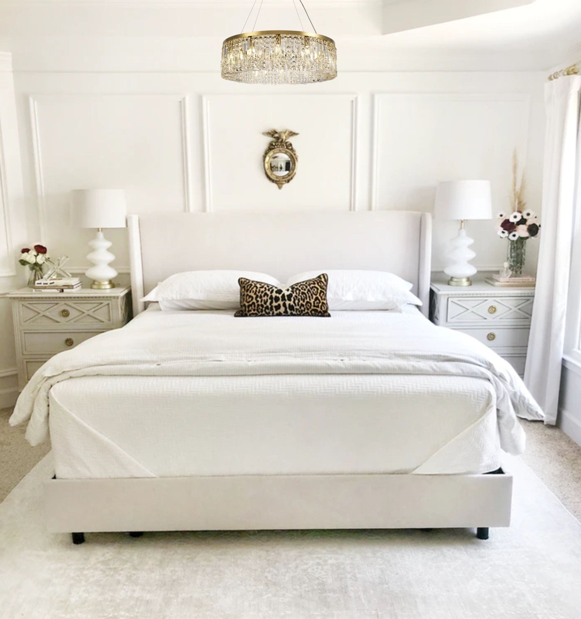 Luminosity Designs - Cruise Round Pendant 60cm Round Pendant Chandelier, 8 Light E14 - Luminosity Designs Ltd