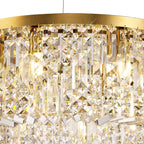 Luminosity Designs - Cruise Round Pendant 60cm Round Pendant Chandelier, 8 Light E14 - Luminosity Designs Ltd