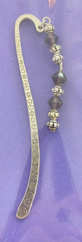 Luminosity Designs - Crystal Victorian Style Silver Plate Bookmark - Luminosity Designs Ltd