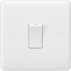 Knightsbridge - Curved Edge 20A Double Pole Appliance Switches - Luminosity Designs Ltd