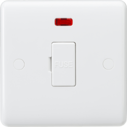 Knightsbridge - Curved Edge Fuse Spur Units - Luminosity Designs Ltd