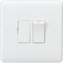 Knightsbridge - Curved Edge Fuse Spur Units - Luminosity Designs Ltd