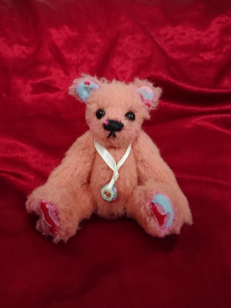 Kitty B Bears - Custom Made Mini Jointed Bear. - Luminosity Designs Ltd