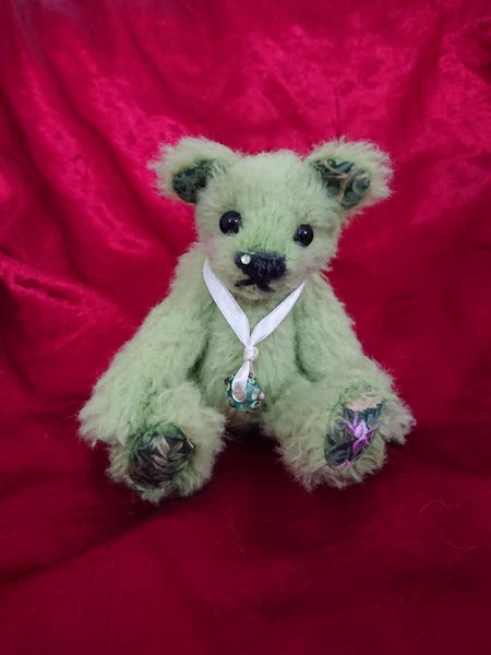 Kitty B Bears - Custom Made Mini Jointed Bear. - Luminosity Designs Ltd