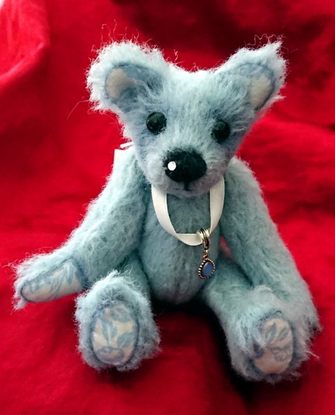 Kitty B Bears - Custom Made Mini Jointed Bear. - Luminosity Designs Ltd