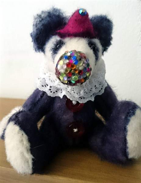Kitty B Bears - Custom Made Mini Jointed Bear. - Luminosity Designs Ltd