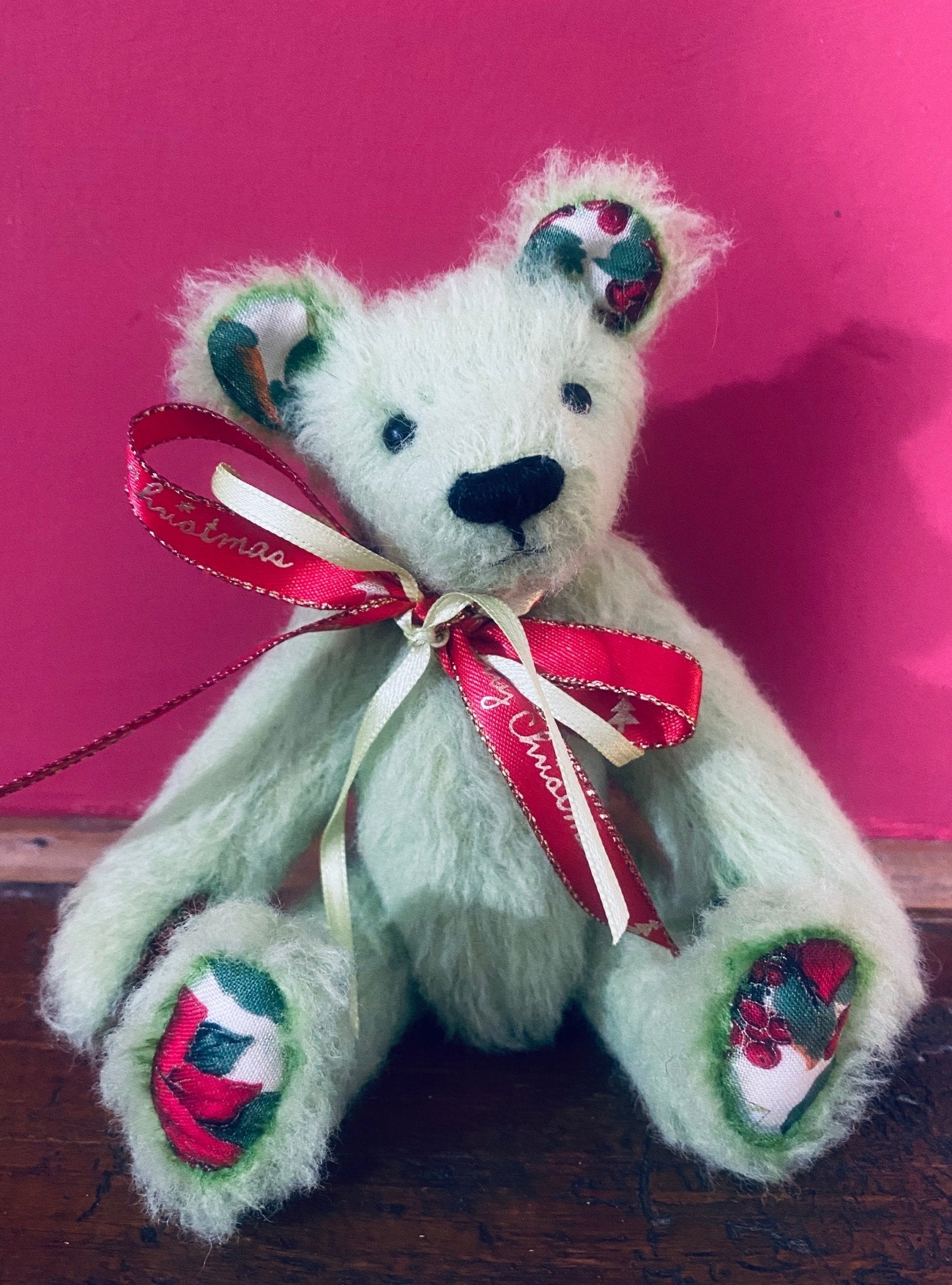 Kitty B Bears - Custom Made Mini Jointed Bear. - Luminosity Designs Ltd
