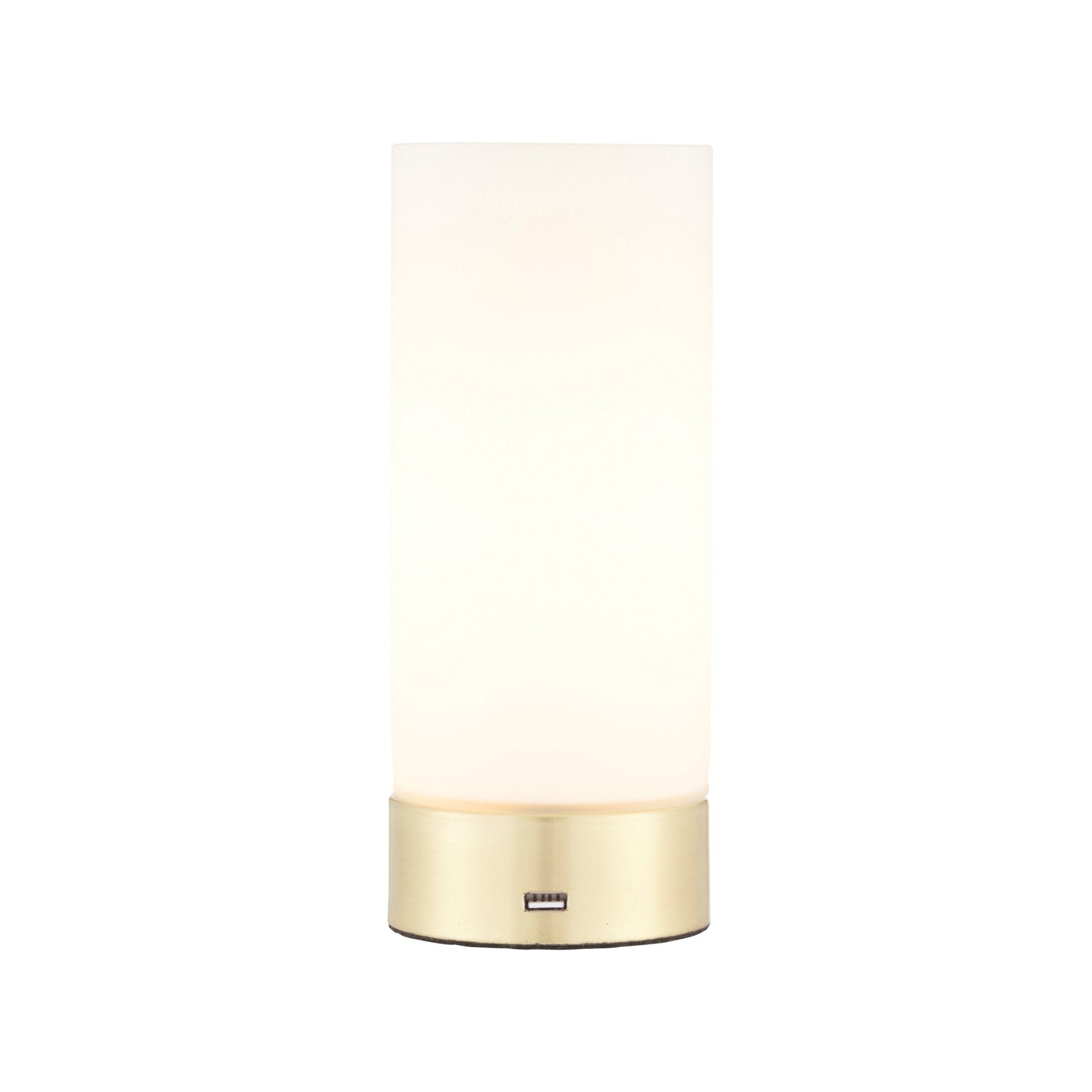 Endon - Dara Touch Table Lamp with USB Socket - Luminosity Designs Ltd